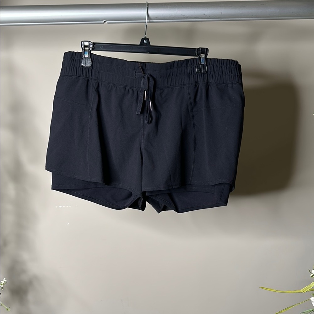 CALIA by Carrie Underwood Black Athletic Shorts with Elastic Waistband